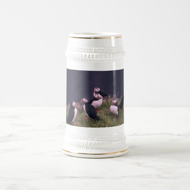 Chope À Bière Puffins de l'Atlantique (Centre)