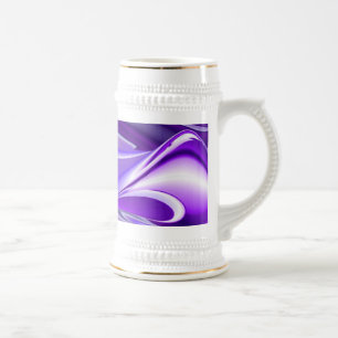 Chope À Bière Purple Dream, Imaginaire Abstrait Rainbow-Art