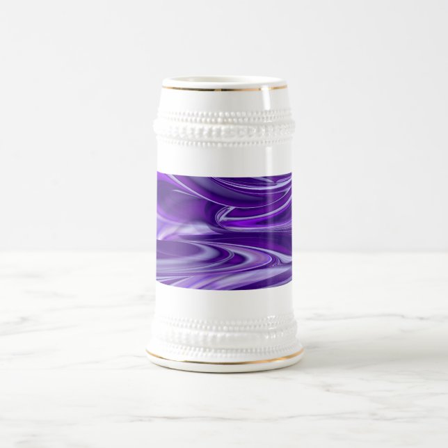 Chope À Bière Purple Dream, Imaginaire Abstrait Rainbow-Art (Centre)