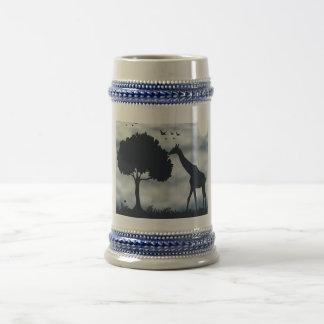 Chope À Bière Quand la Lune murmure à la Giraffe