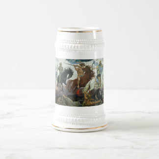 Chope À Bière Quatre cavaliers de l'apocalypse