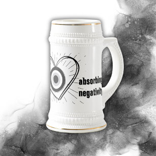 Chope À Bière Rayons, Coeur, Monographie de protection des yeux