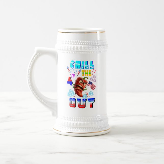 Chope À Bière Refroidir le 4ème dehors (Gauche)
