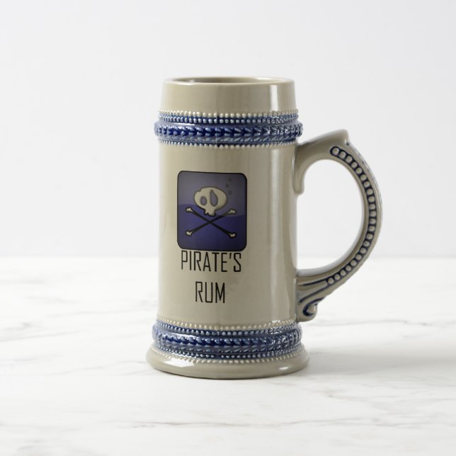 Chope À Bière Rhum Stein de pirates (Droite)
