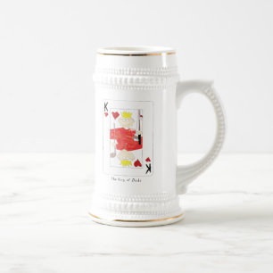 Chope À Bière roi des papas stein