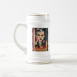 CHOPE À BIÈRE RON PAUL BIÈRE STEIN DE 2012 RÉVOLUTIONS