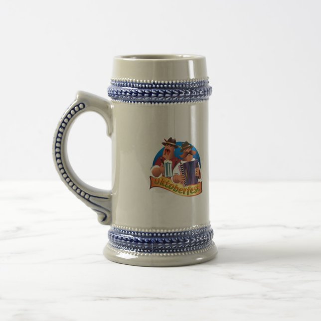 Chope À Bière Salutations de l'Oktoberfest, Pas de travail penda (Gauche)