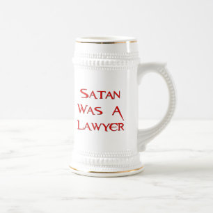 Chope À Bière Satan était un avocat
