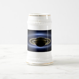 Chope À Bière Saturne éclipse le Soleil vu de l'orbiteur Cassini