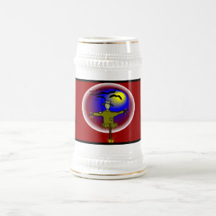 Chope À Bière Scarecrow sans visage -