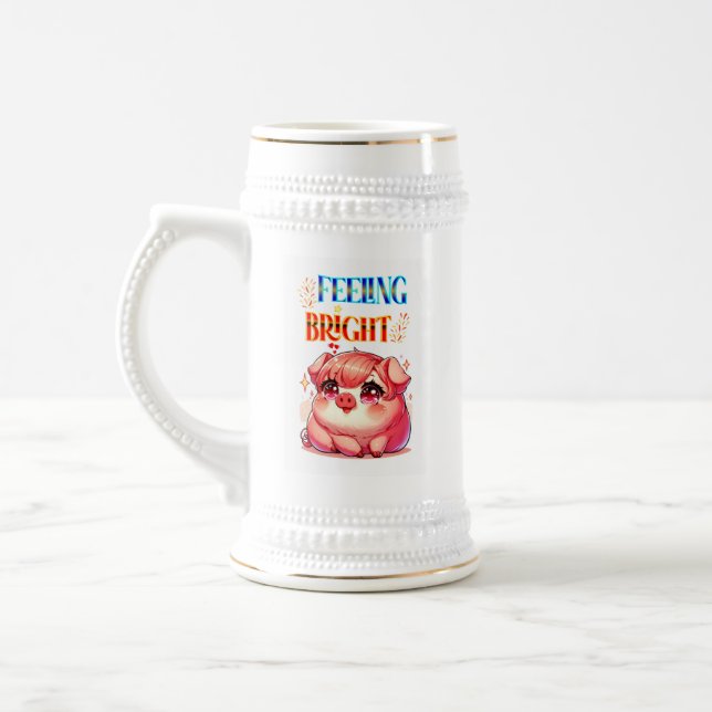 Chope À Bière Sentiment d'éclat (Gauche)