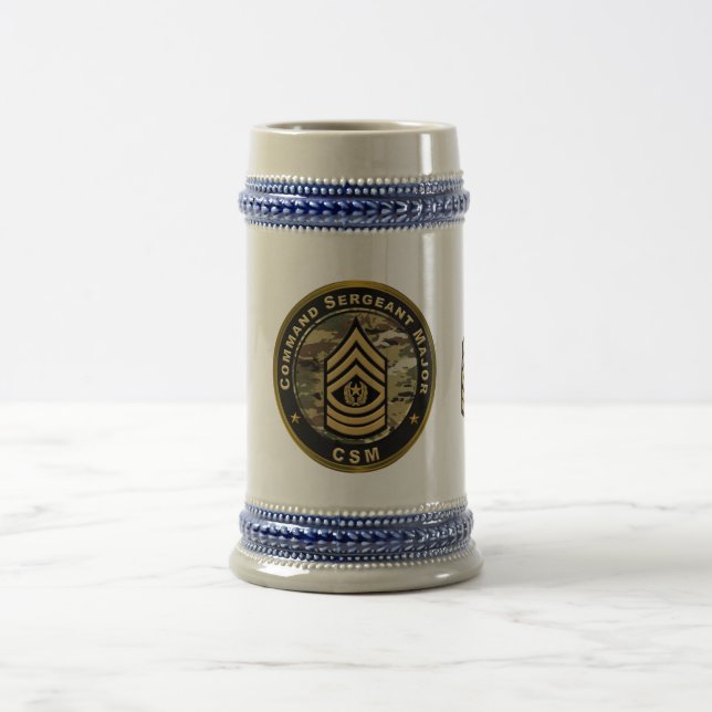Chope À Bière Sergent-major de commandement CSM (Centre)