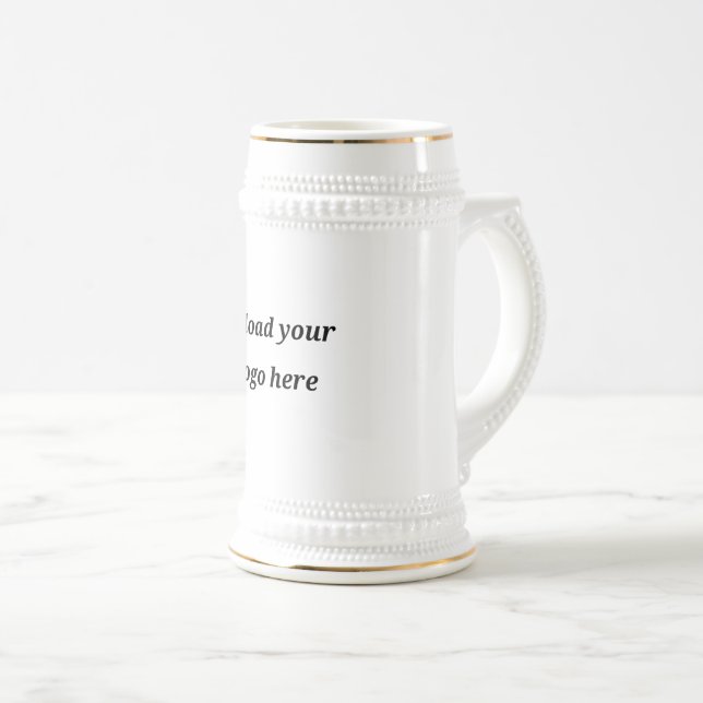 CHOPE À BIÈRE SIMPLE MODERNE AJOUTEZ VOTRE LOGO BOUILLOIRE (Devant droit)