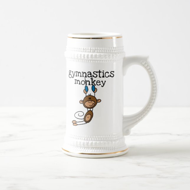 Chope À Bière Singe de gymnastique (Droite)