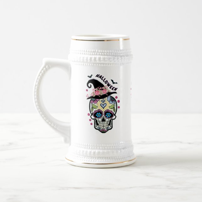 Chope À Bière Skull (Gauche)