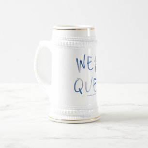 Chope À Bière SlipperyJoe's werque mot manuscrit dire phras