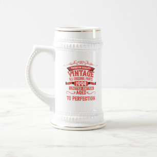 Chope À Bière Soirée personnalisée de trente vintages 30e annive
