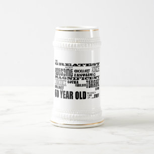 Chope À Bière soixantième Ans de fête d'anniversaire plus grands