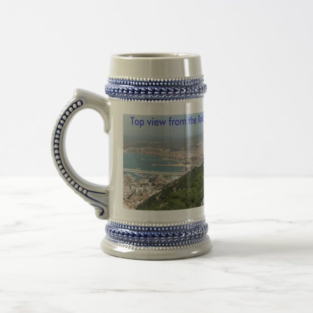 Chope À Bière Sommet de roche du Gibraltar (Gauche)
