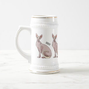 Chope À Bière Sphynx cat