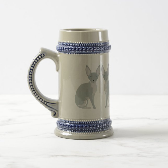 Chope À Bière Sphynx Cat Stein (Gauche)