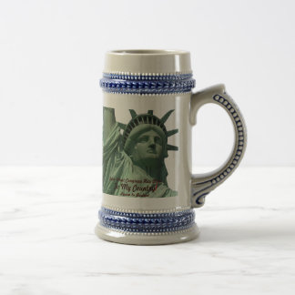 Chope À Bière Statue de la Liberté