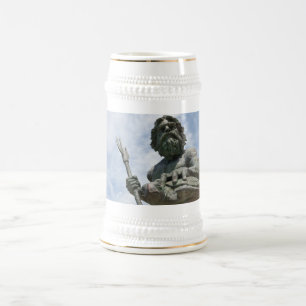 Chope À Bière Statue du Roi Neptune Virginia Beach