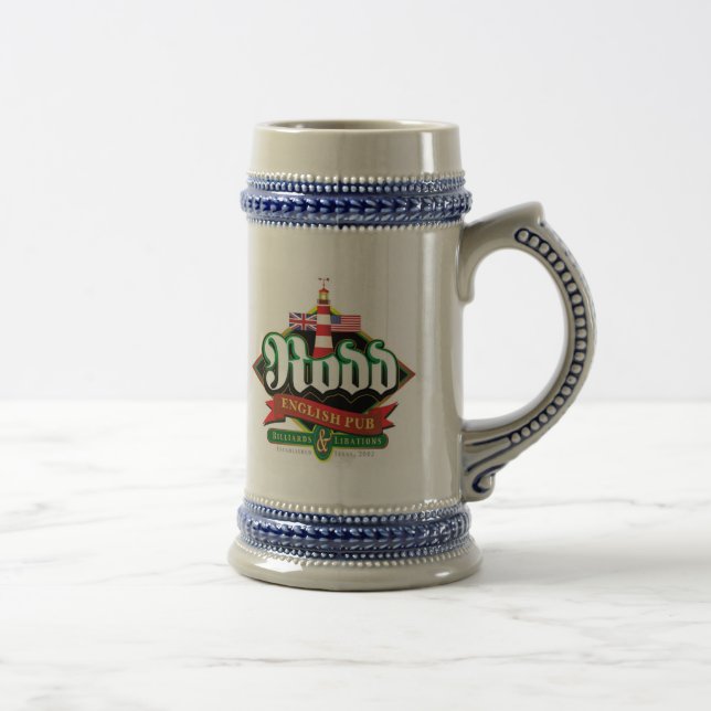 Chope À Bière Stein anglais de Pub de Rodd (Droite)