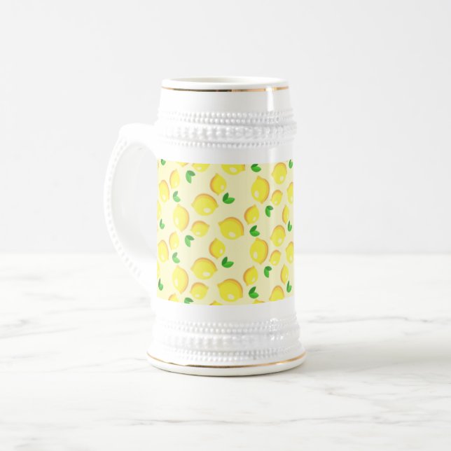 Chope À Bière Stein de bière de citron (Devant gauche)