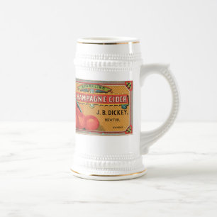 Chope À Bière Stein de Champagne vintage