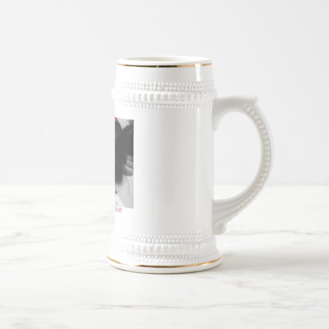 Chope À Bière stein de logo de www.mypapersoul.com (Droite)