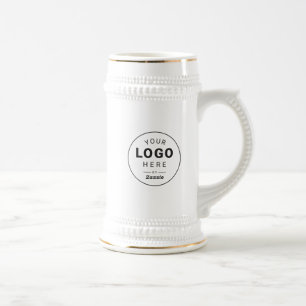 Chope À Bière Stein de marketing personnalisé avec logo