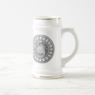 Chope À Bière Stein de pièce de monnaie de Scorpion