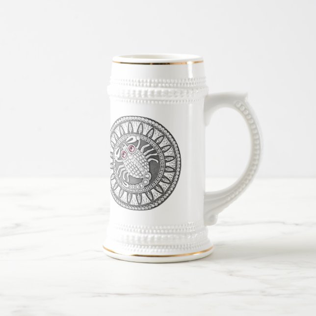 Chope À Bière Stein de pièce de monnaie de Scorpion (Droite)