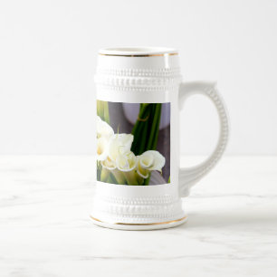 Chope À Bière stein de zantedeschia