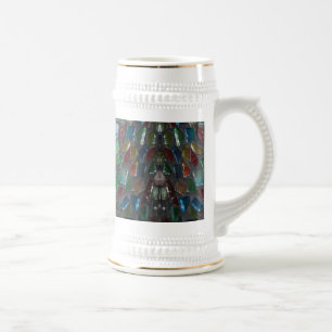 Chope À Bière Stein en verre tendu