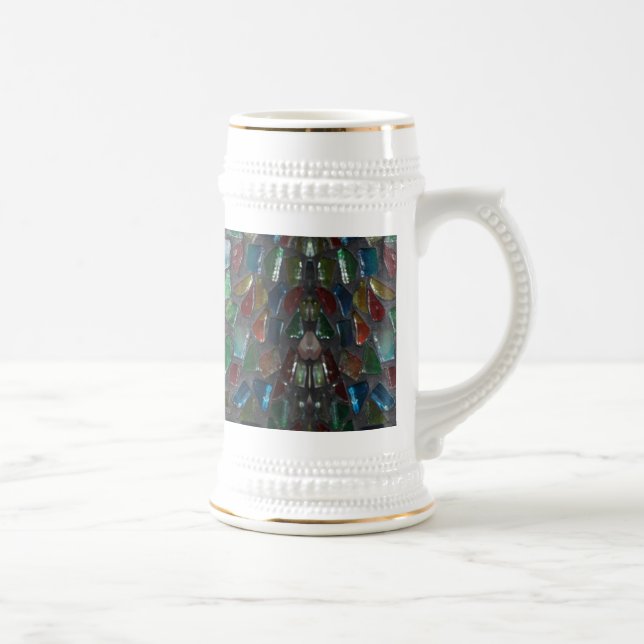Chope À Bière Stein en verre tendu (Droite)