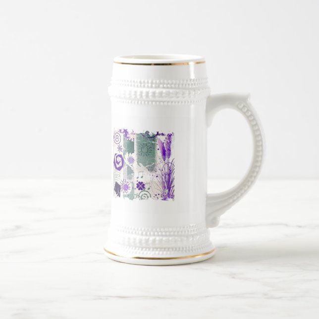 Chope À Bière Stein frontalier en détresse (Droite)