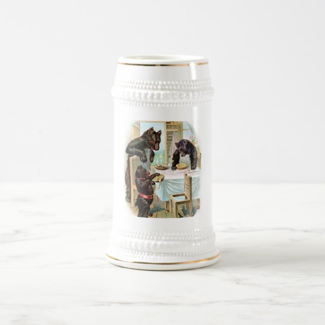 Chope À Bière Stein, le conte de l'ours trois (Centre)