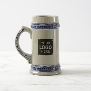 Chope À Bière Stein personnalisé avec votre logo