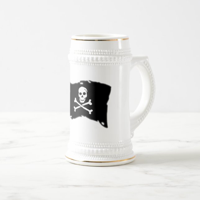 Chope À Bière Stein Pirates (Devant droit)