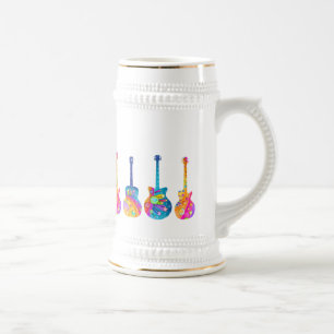 CHOPE À BIÈRE STEINS DE BIÈRE - GUITARES