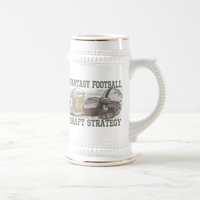 Chope À Bière Stratégie d'ébauche du football d'imaginaire (Droite)