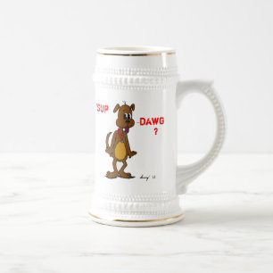 Chope À Bière 'SUP DAWG ? Doggy Stein