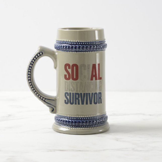 Chope À Bière Survivant de la détresse sociale (Gauche)