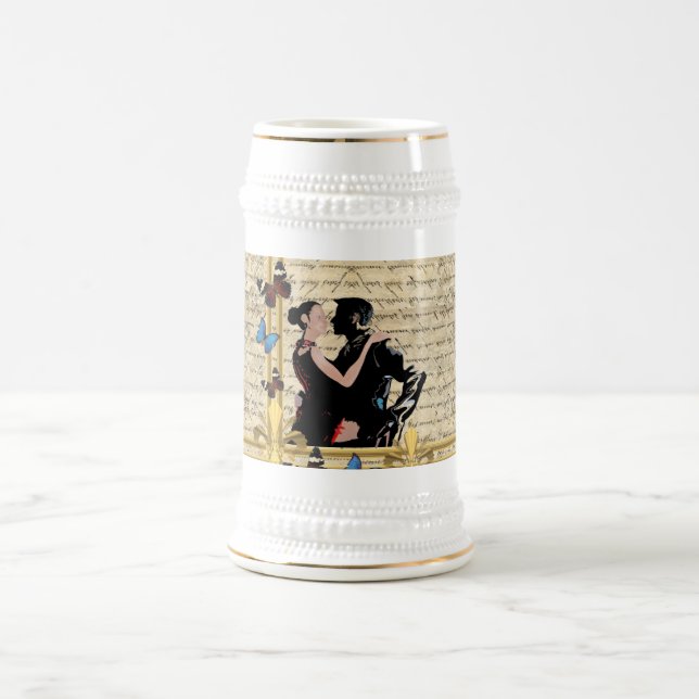 Chope À Bière tango vintage (Centre)