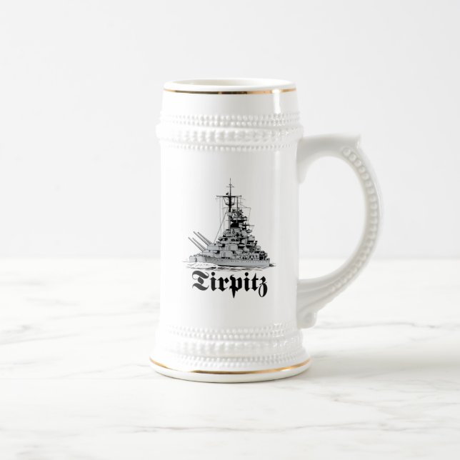 Chope À Bière Tirpitz Sailors Stein (Droite)