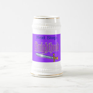 Chope À Bière Titre de chevalier Stein