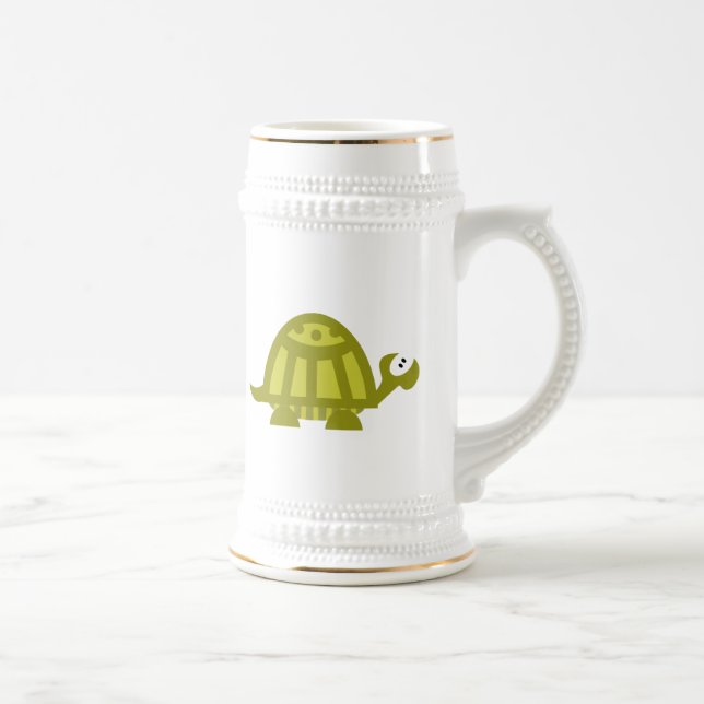 Chope À Bière Tortue verte (Droite)