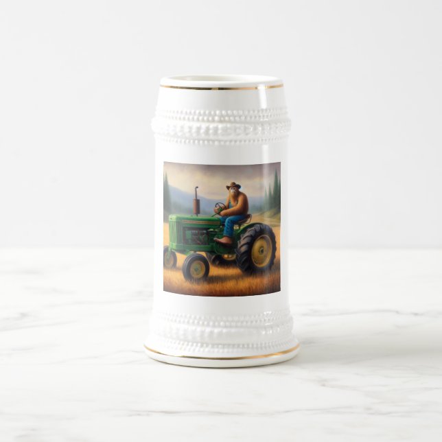 Chope À Bière Tracteur Bigfoot (Centre)